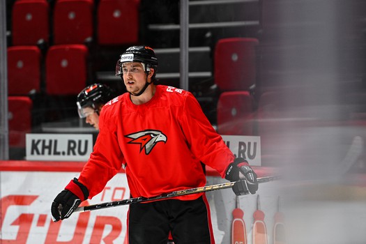 Тренировка «Авангарда» в Омске