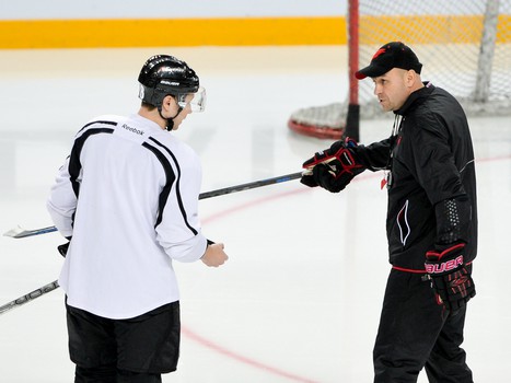 "Авангард" тренируется перед стартом домашней серии