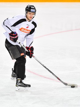 Раскатка "Авангарда" перед матчем с рижским "Динамо"