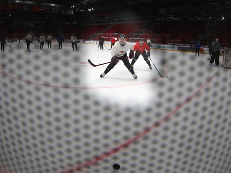 Открытая тренировка «Авангарда» перед стартом плей-офф