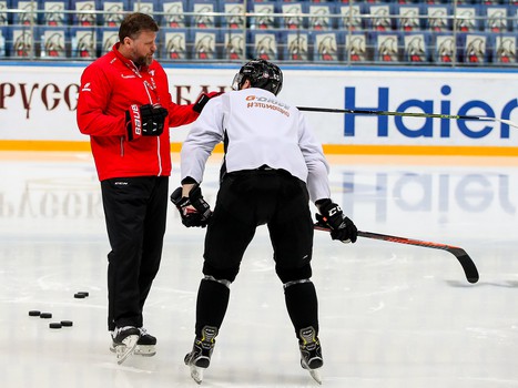 Раскатка «Авангарда» перед третьим матчем финальной серии с ЦСКА