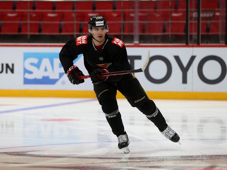 Раскатка «Авангарда» перед матчем с «Сибирью»