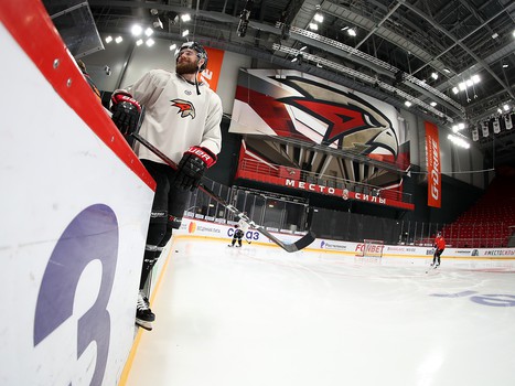 Открытая тренировка «Авангарда» перед домашними матчами финала Кубка Гагарина