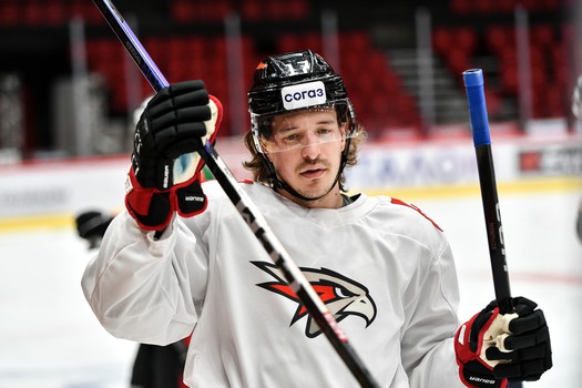 Раскатка «Авангарда» перед матчем с «Нефтехимиком»