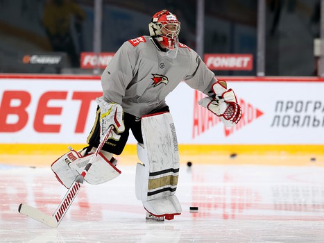 Раскатка «Авангарда» перед матчем со «Спартаком»