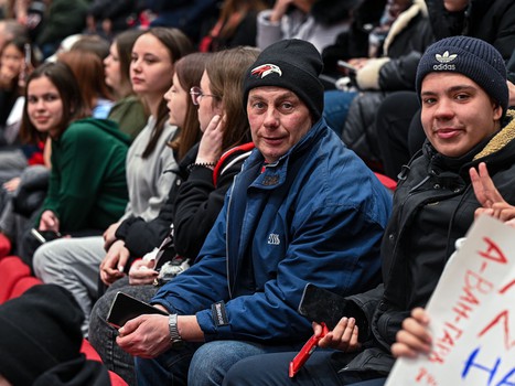 Открытая тренировка «Авангарда» перед плей-офф