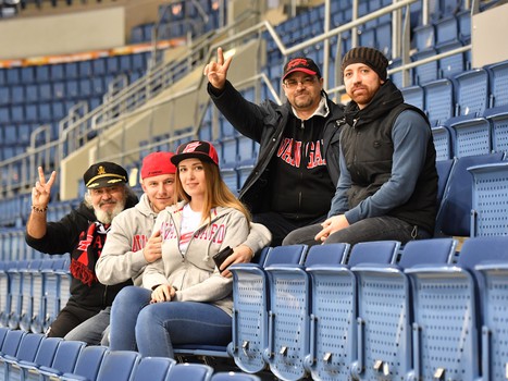 Раскатка "Авангарда" перед выездным матчем против "Слована"