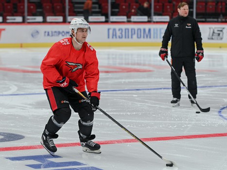 Тренировка «Авангарда» на G-Drive Арене