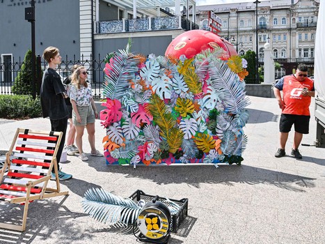 Артём Блажиевский на вечеринке Буэнос Летос