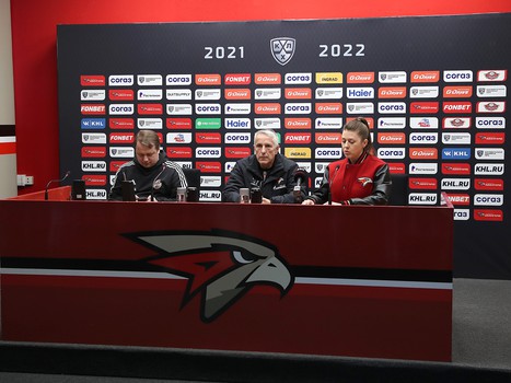 Открытая тренировка «Авангарда» перед вторым раундом плей-офф