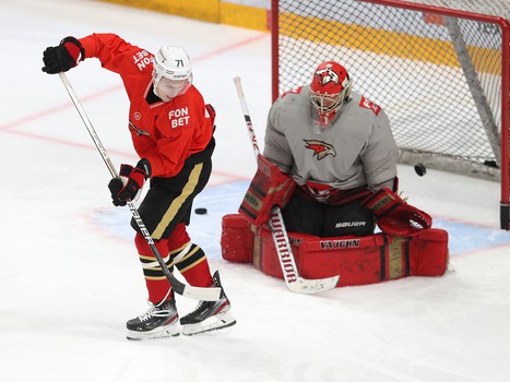 Открытая тренировка «Авангарда» перед плей-офф