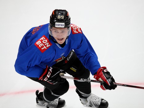 Раскатка «Авангарда» перед матчем с «Амуром»