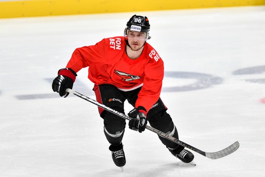 Раскатка «Авангарда» перед матчем с «Ак Барсом»