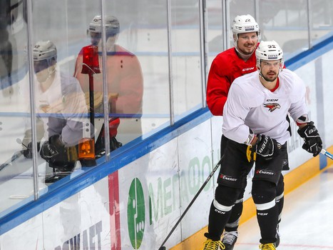 Раскатка «Авангарда» перед вторым матчем финальной серии с ЦСКА