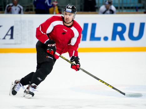 Раскатка "Авангарда" перед матчем с "Ладой"