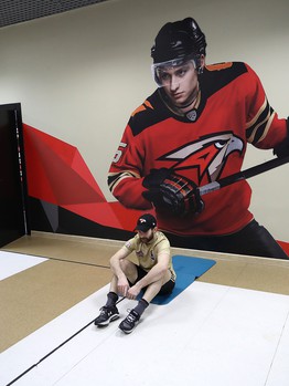 Открытая тренировка «Авангарда» перед домашними матчами финала Кубка Гагарина