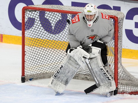 Раскатка «Авангарда» перед матчем с рижским «Динамо»