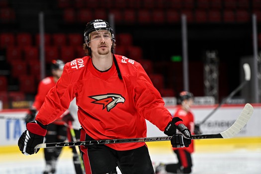 Раскатка «Авангарда» перед матчем с «Трактором»