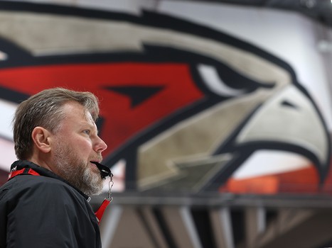 Тренировка «Авангарда» перед матчем с «Салаватом Юлаевым»