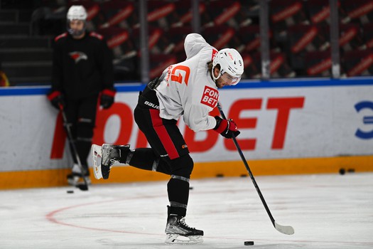 Раскатка «Авангарда» перед пятым матчем серии в Магнитогорске