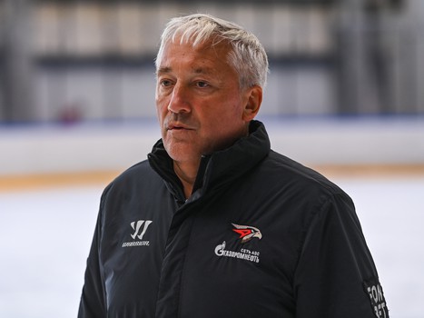 Тренировка «Авангарда» в Омске