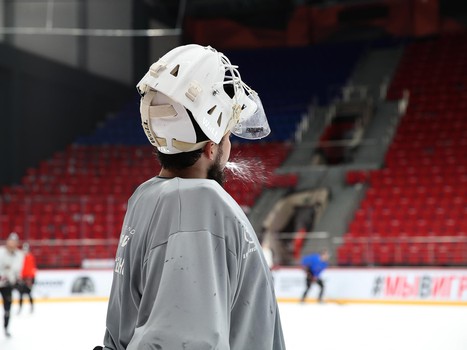 Открытая тренировка «Авангарда» для прессы и болельщиков