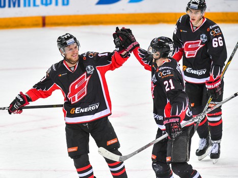 09.03.2017. 1 матч серии 1/2 финала. "Авангард" - "Ак Барс" 1:2 ОТ