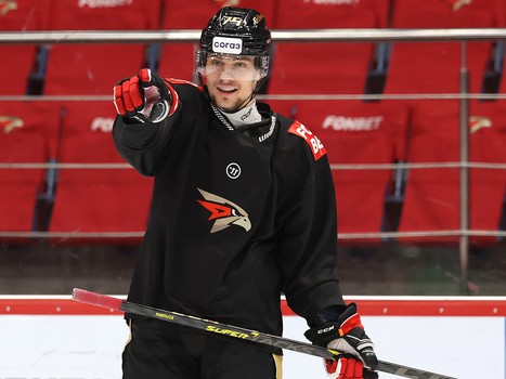 Раскатка «Авангарда» перед четвёртым матчем серии с «Металлургом»