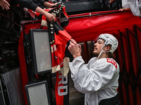 Открытая тренировка «Авангарда» перед финалом Востока