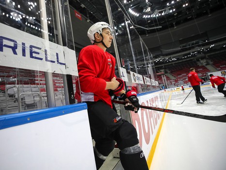 Раскатка «Авангарда» перед выездным матчем с ХК «Сочи»