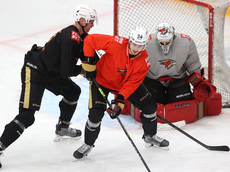 Раскатка «Авангарда» перед выездным матчем с ЦСКА