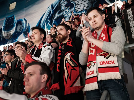 Выезд омских болельщиков в Астану на пятый матч серии «Барыс» - «Авангард»