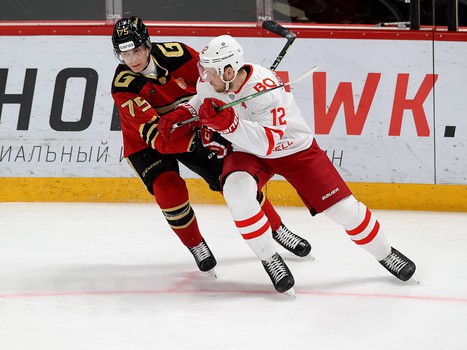 17.02.2022. Товарищеский матч. «Авангард» - «Спартак» 3:5