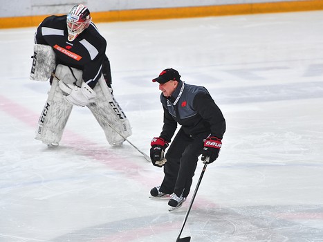 Тренировка "Авангарда" в Екатеринбурге