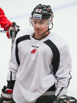 Раскатка «Авангарда» перед матчем с «Барысом»