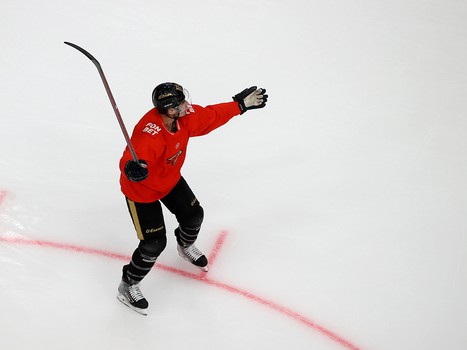 Тренировка «Авангарда» в Балашихе