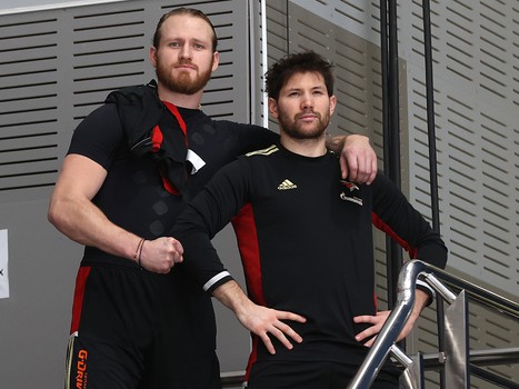 Тренировка «Авангарда» перед матчем во Владивостоке