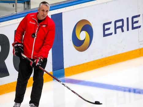 Раскатка «Авангарда» перед матчем с «Сибирью»