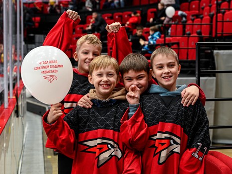 День рождения Хоккейной Академии «Авангард» на G-Drive Арене