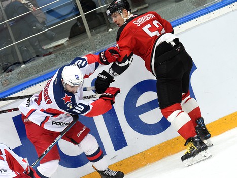 07.10.2018. «Авангард» - ЦСКА 2:4