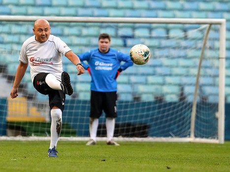 Товарищеский матч по футболу. Сборная «Авангард» - «Мощные СМИ» 13:2
