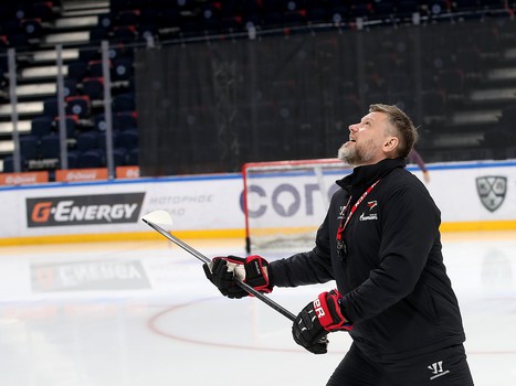 Раскатка «Авангарда» перед юбилейным матчем с «Ак Барсом»