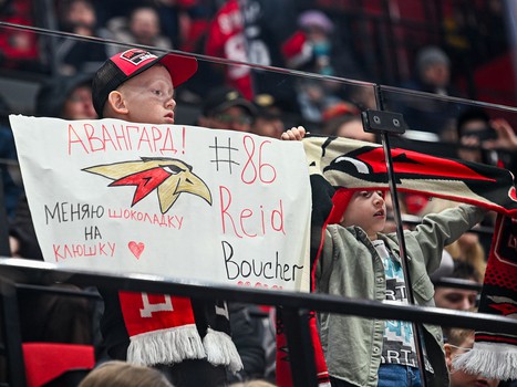 Открытая тренировка «Авангарда» перед вторым раундом плей-офф