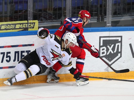 23.02.2022. Товарищеский матч. ЦСКА - «Авангард» 0:2