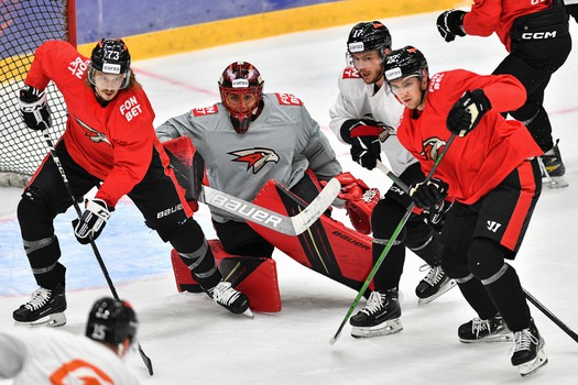 Двусторонний матч «Авангарда»