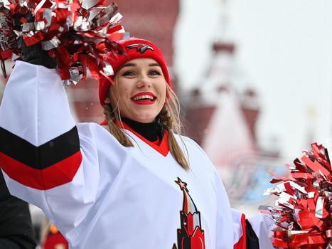 Матч Всех Звёзд «Авангарда» на Красной площади