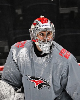 Раскатка «Авангарда» перед выездным матчем с московским «Динамо»