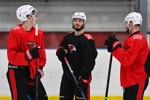 Тренировка «Авангарда» в Балашихе