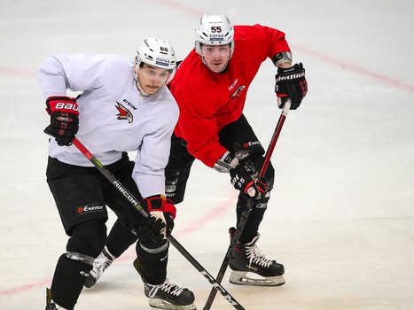 Раскатка «Авангарда» перед вторым матчем финальной серии с ЦСКА