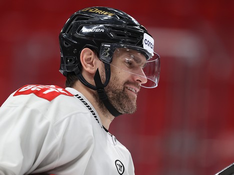 Раскатка «Авангарда» перед матчем с «Локомотивом»